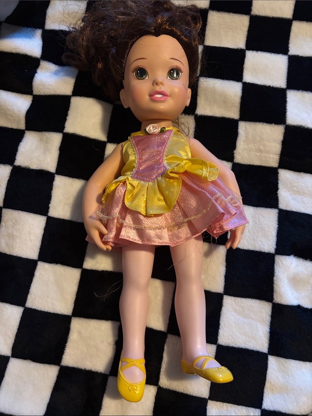 Disney bell ballerina doll (messy hair)
